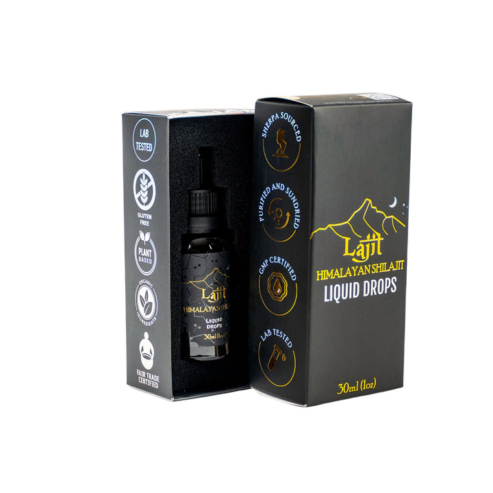 Lajit Gold Himalayan Shilajit Liquid Drops (30ml)