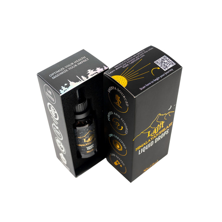 Lajit Gold Himalayan Shilajit Liquid Drops (30ml)