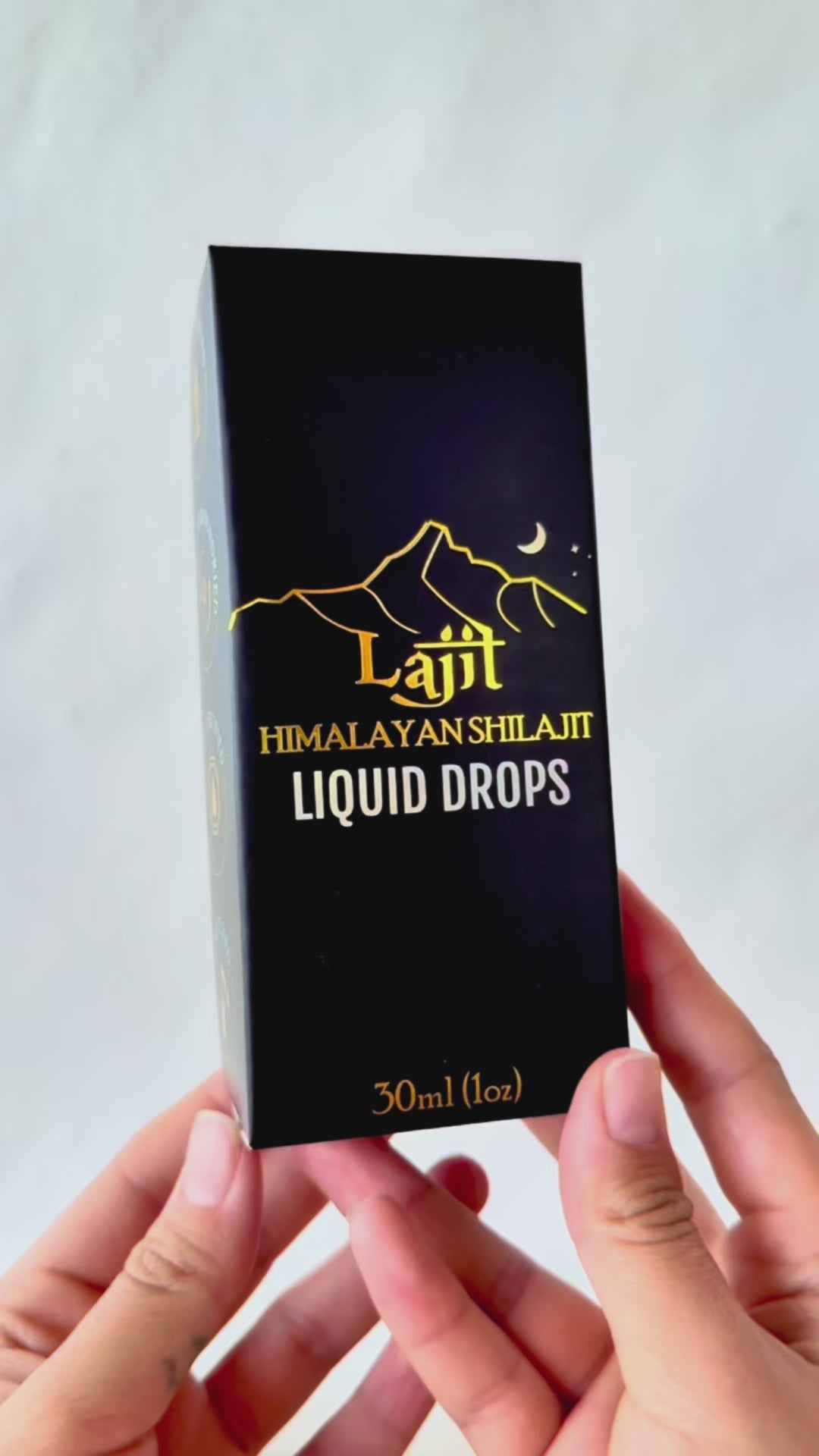 Lajit Gold Himalayan Shilajit Liquid + Resin Bundle