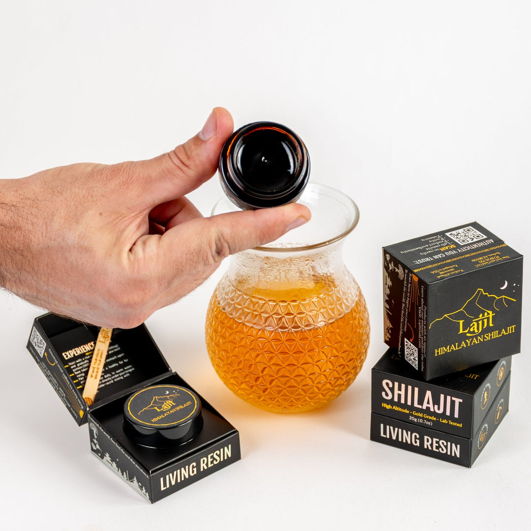 Lajit Gold Shilajit Resin - The best Himalayan Shilajit