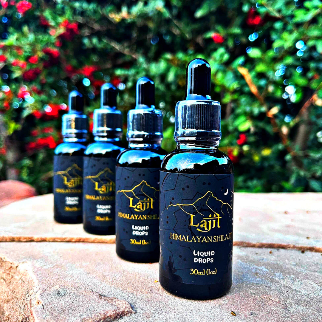 Lajit Gold Himalayan Shilajit Liquid + Resin Bundle - Gold Grade Himal