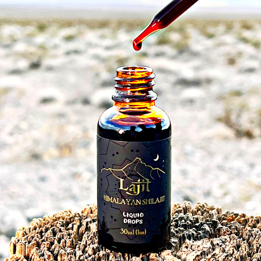 Lajit Himalayan Shilajit Liquid + Resin Bundle