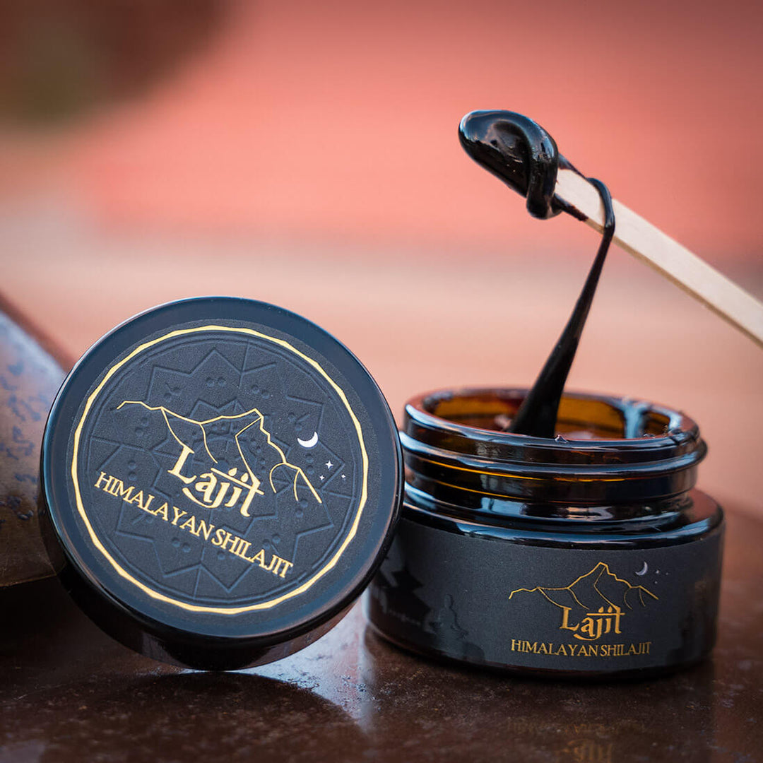 Lajit Himalayan Shilajit Liquid + Resin Bundle